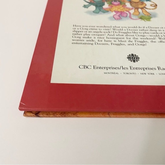 Vintage 1985 First Edition Meet The Fraggles Hardcover Book - Picture 7 of 16